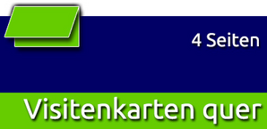 Visitenkarten | 85 x 55 quer | 4 Seiten