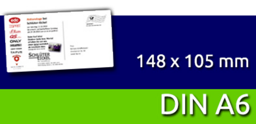 Postkarten-Mailing | DIN A6