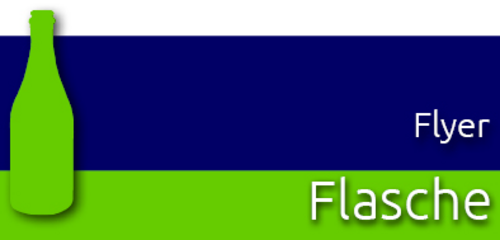 Flaschen-Flyer