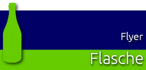 Flaschen-Flyer