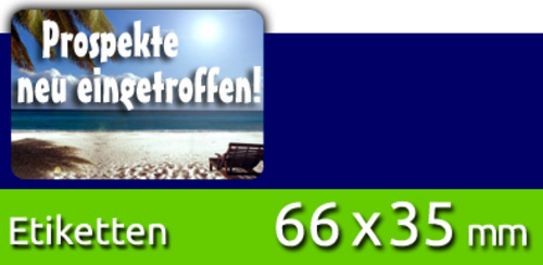 Etiketten | 66 x 35 mm