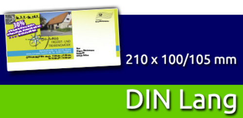 Postkarten-Mailing | DIN Lang