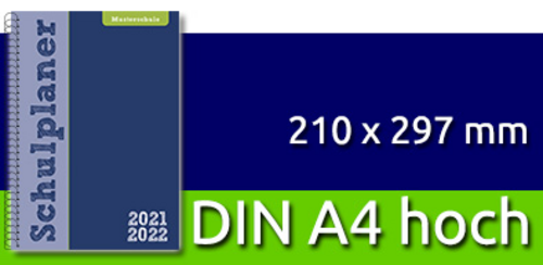 Schulplaner | DIN A4 hoch