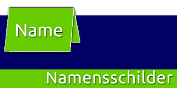 Namensschilder