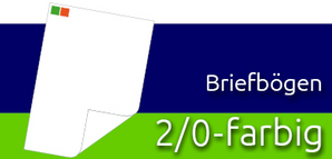 Briefbögen | 2/0-farbig