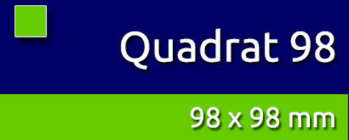 Flyer | Quadrat 98 x 98