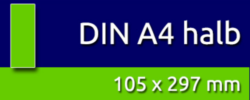 Flyer | DIN A4 halb