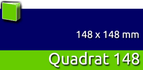 Broschüren | Rückendrahtheftung | Quadrat 148