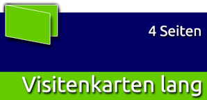 Visitenkarten | 85 x 55 lang | 4 Seiten