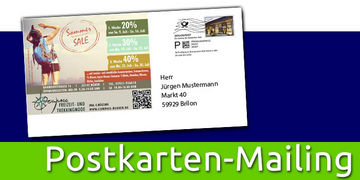 Postkarten-Mailing