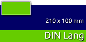 Eintrittskarten | DIN Lang