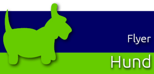 Hunde-Flyer