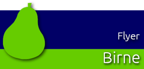 Birnen-Flyer
