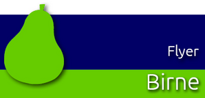Birnen-Flyer